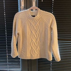 abercrombie cable knit sweater